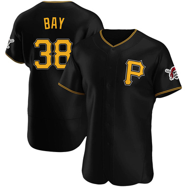 Jason Bay #38 Pittsburgh Pirates Majestic MLB Batting Practice Jersey Size  Medium (Canada HOF)